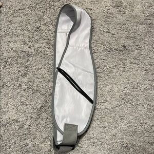 Gray and White Baby Carry Sling